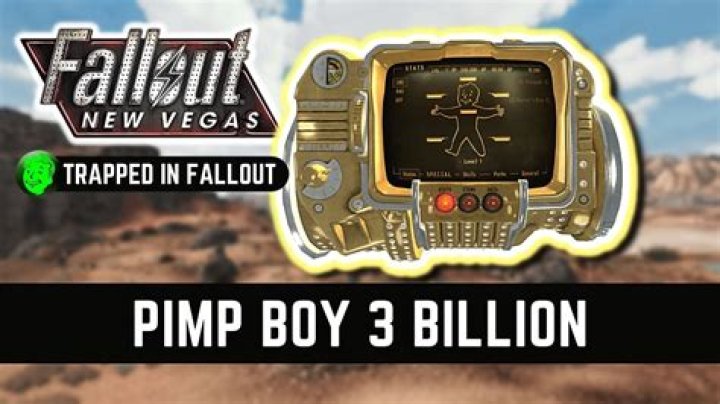 Is there any advantage to the PIMP-Boy 3 Billion?
