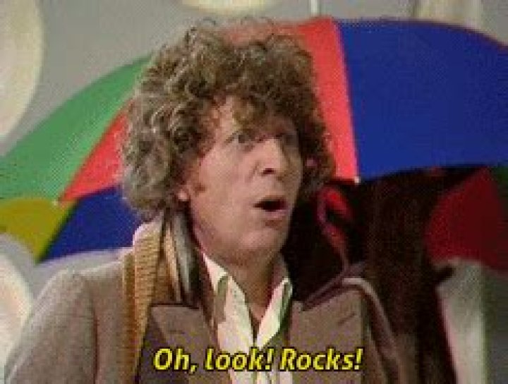 Look, rocks!