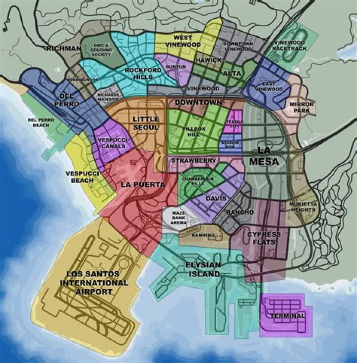 los santos map
