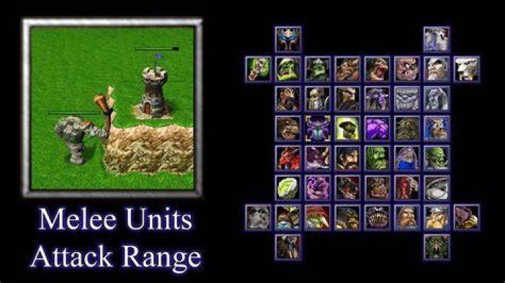 Melee champion attack range?
