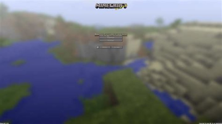 Menu interface is tiny in Minecraft