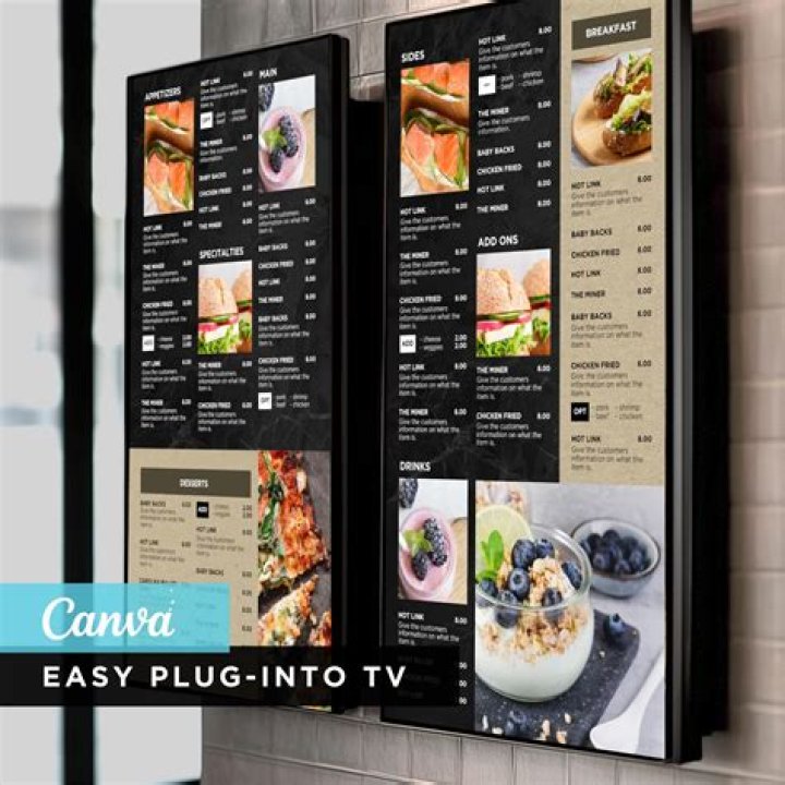 menu screen
