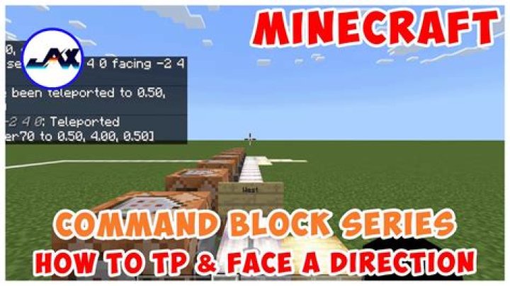 Minecraft : Command block - Tp area