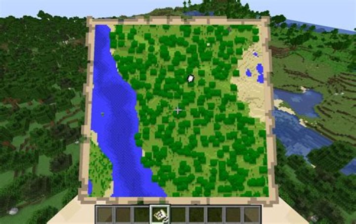 Minecraft: determine where a filled map is located (cord range) without having to go there