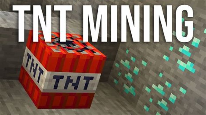 Minecraft TNT Mining