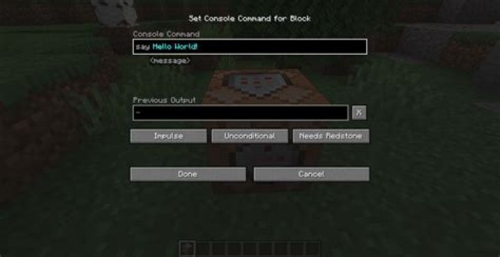 Minecraft windows 10 edition - Command Block question!