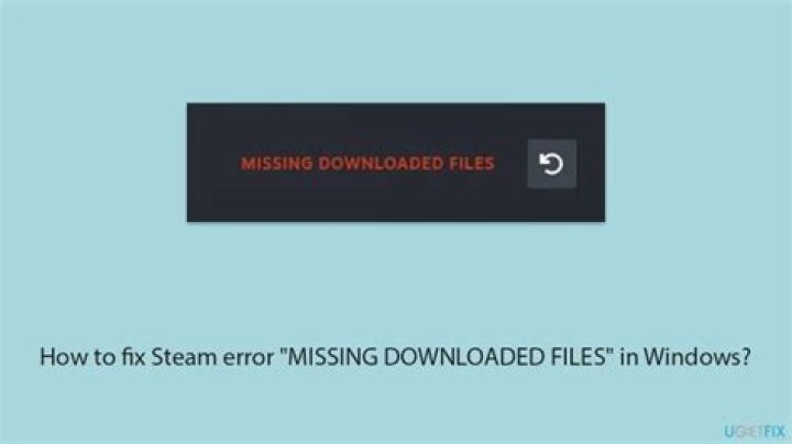 Missing downloaded files, in 