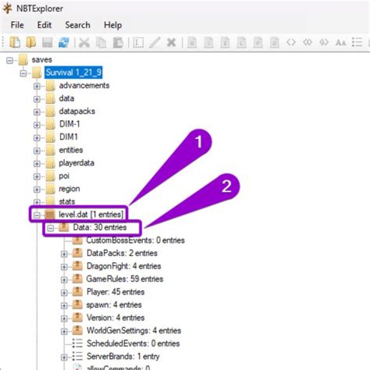 NBTExplorer GUI