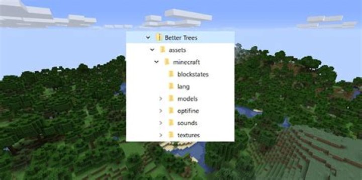 New minecraft folder layout.