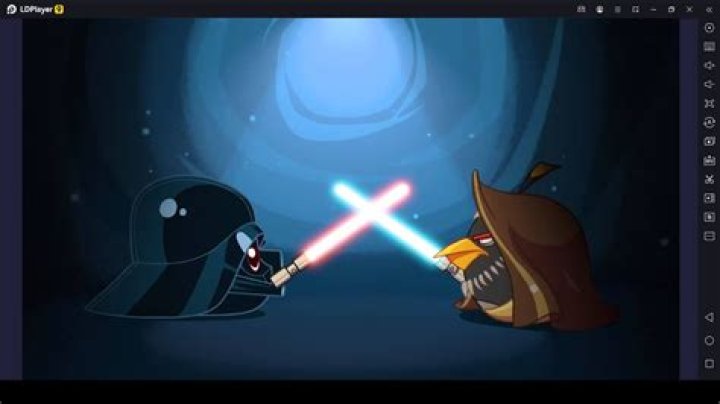 Obi Wan Bird In Angry Birds Star Wars Force Blast