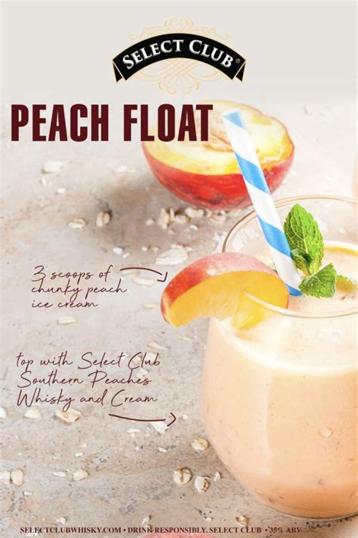 Peach float bair