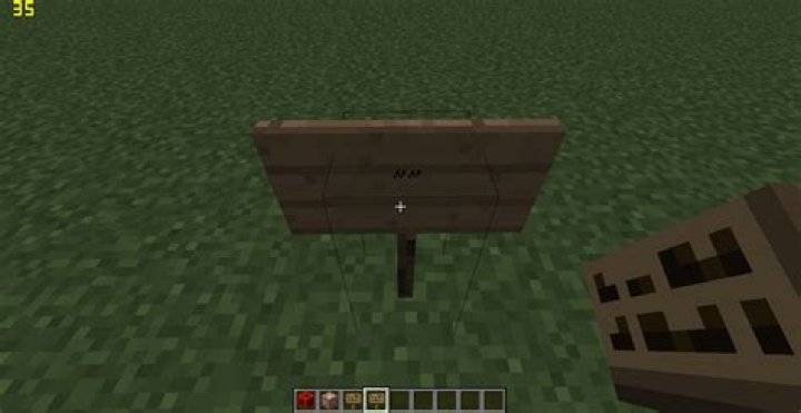 Placing a sign, given from a generator, not working