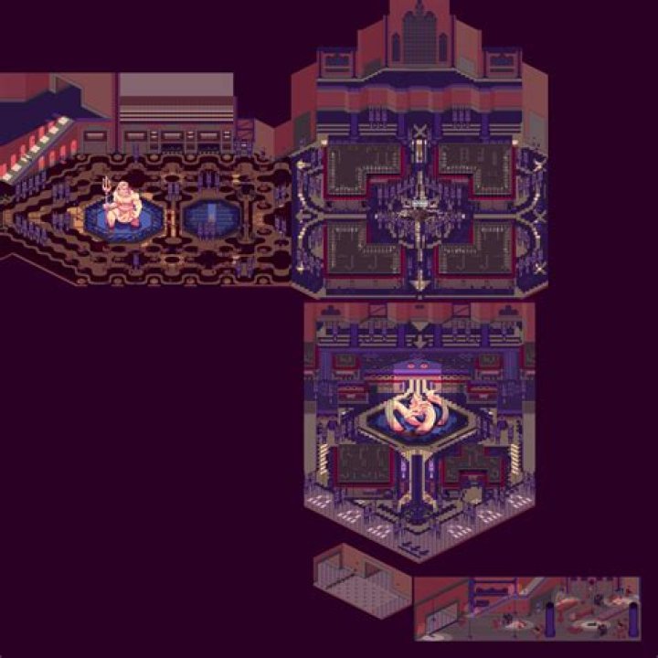 Poseidon Plaza map