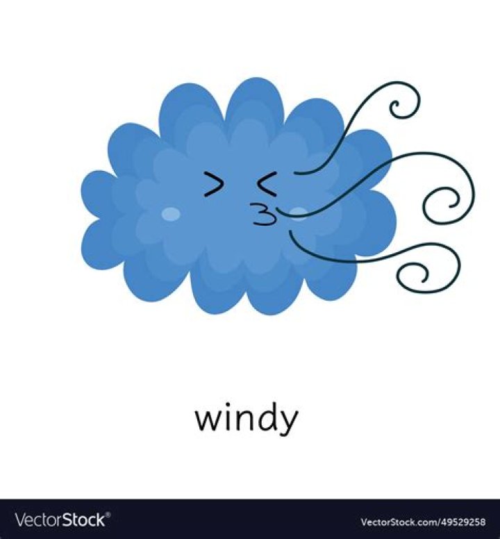possible indication of windy weather