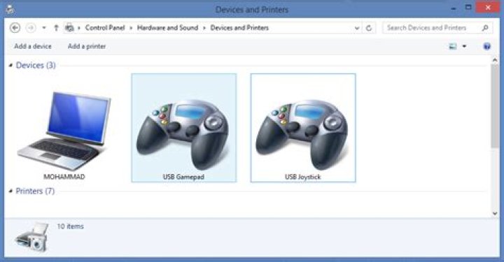problem with 2 usb gamepad connection and settings