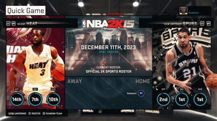Roll back save/roster move in NBA 2K15