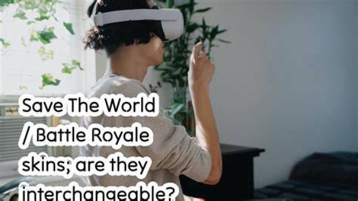 Save The World / Battle Royale skins; are they interchangeable?