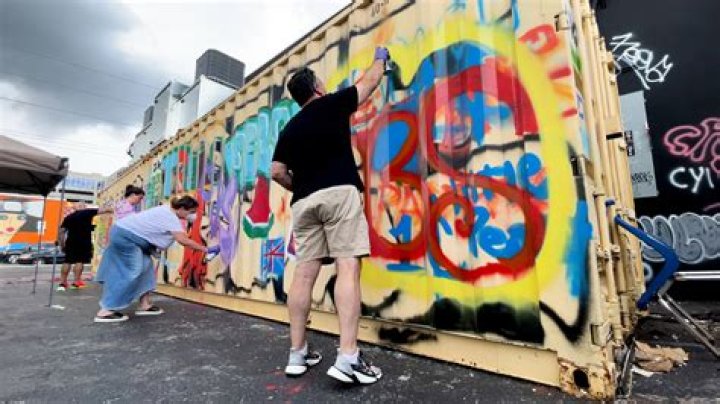 Screenshot of graffiti