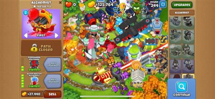 Screenshot of my highest round