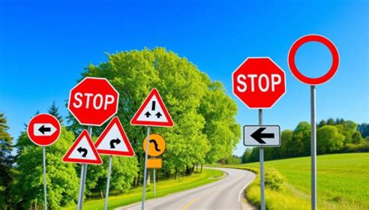 Screenshot of signs
