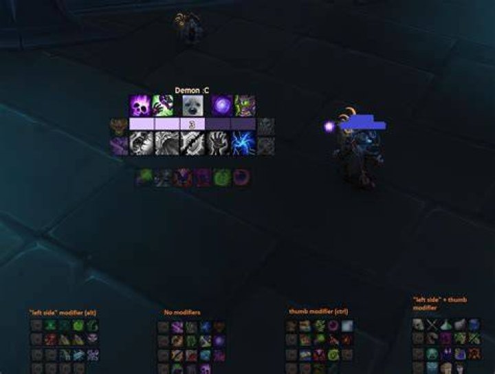 Setting up razer tartarus for a World of Warcraft warlock