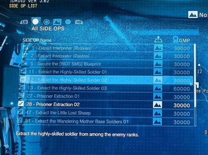 Side ops completed yet still available?