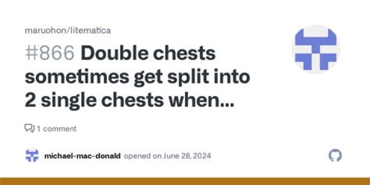 Single and double chests looking like Christmas presents