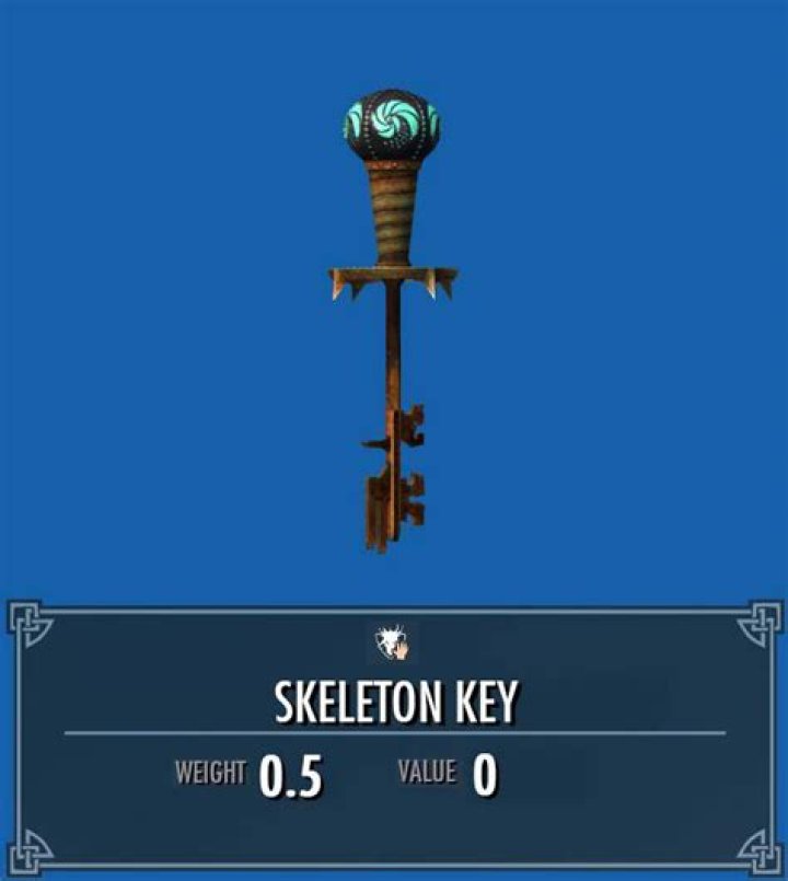 Skeleton key. Return or keep?