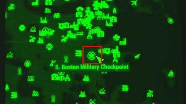 South Boston Military Checkpoint