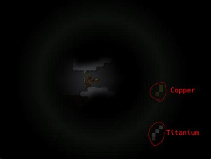 Starbound - Any way to detect mineral in the ground without having to dig?