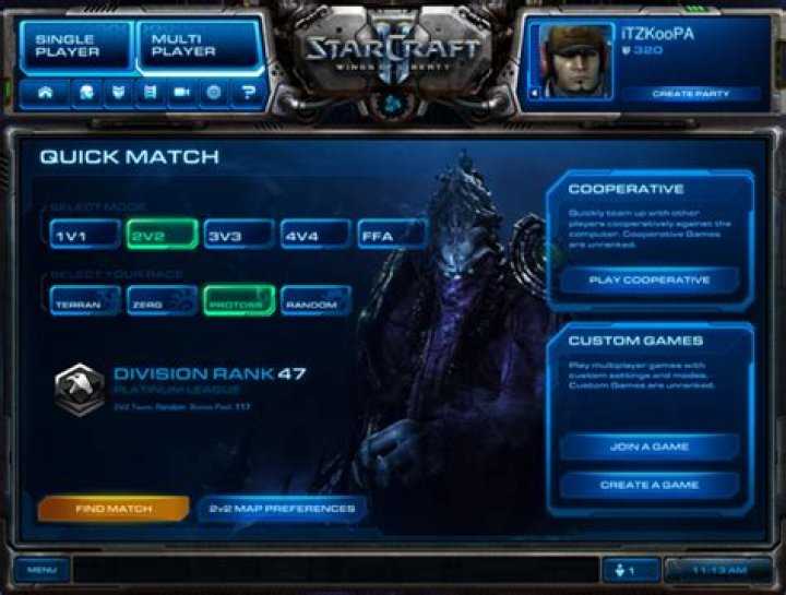 Starcraft 2 Ladder games 3v3?