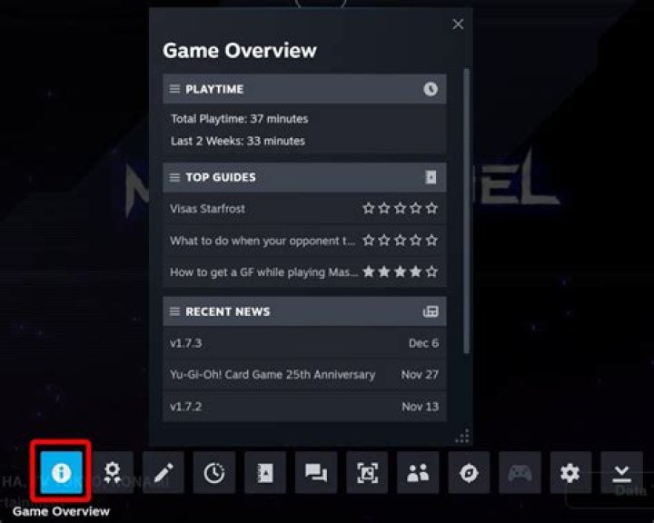 Steam overlay text is missing on Linux