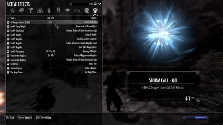 Storm Call - Qo casts itself without knowing the word?