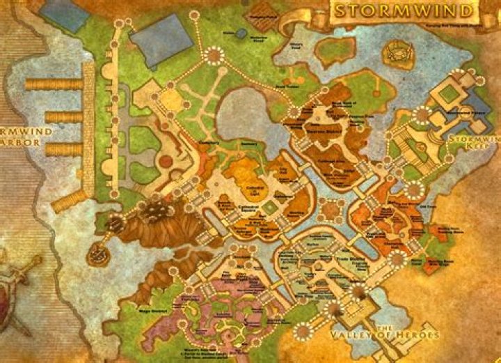 Stormwind map