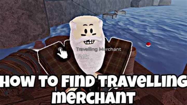 Travelling merchant disappearing