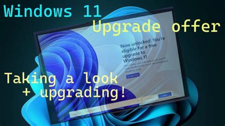 Upgrade screen screenshot