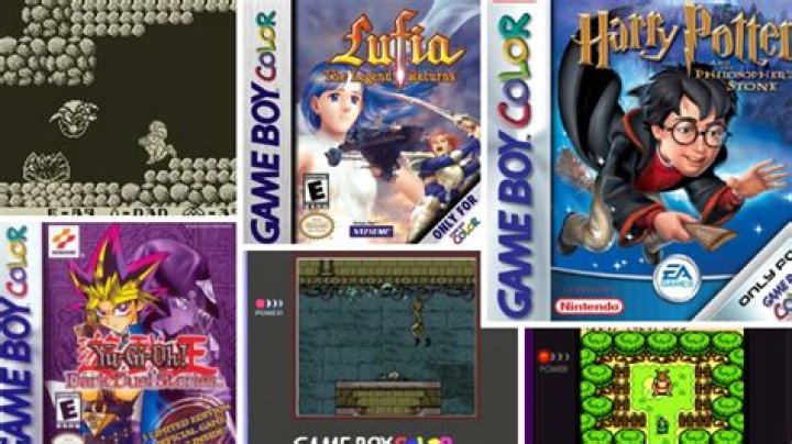 What are games for GameBoy Color known as?