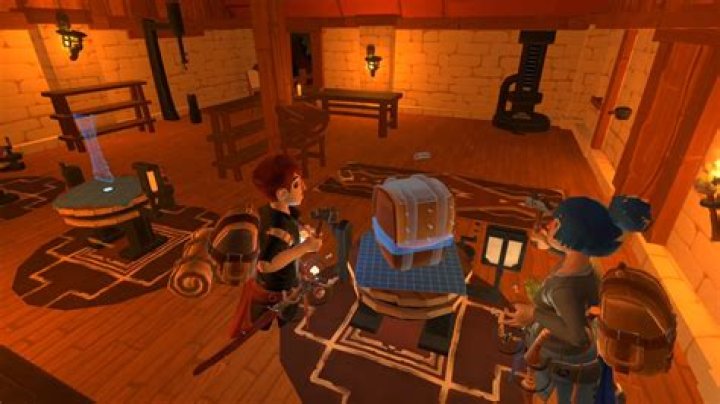 What are the benefits of using a better hammer in A Township Tale (VR)?