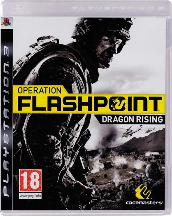 What are the controls on the PS3 for Operation Flashpoint : Dragon Rising