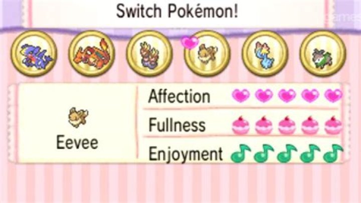 What are the effects of Pokemon Amie in X and Y?