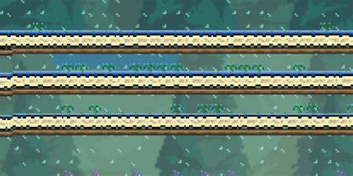 What are the requirements for growing liana vines in Terraria?