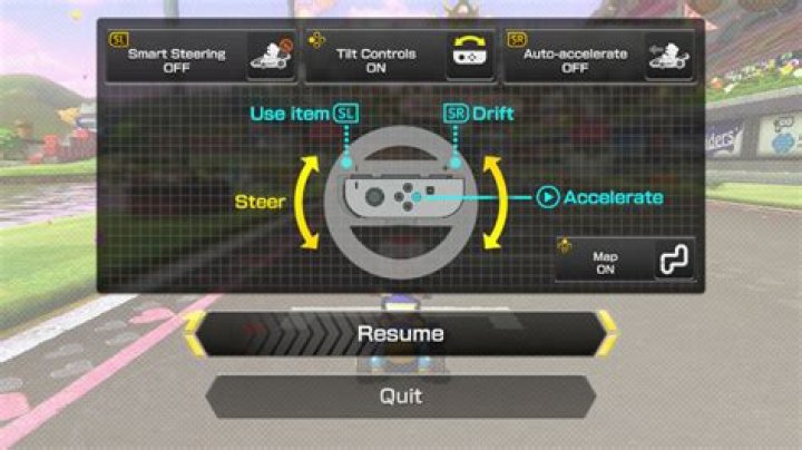 What are the specific mechanics / rules for smart steering and auto acceleration in Mario Kart 8 Deluxe?