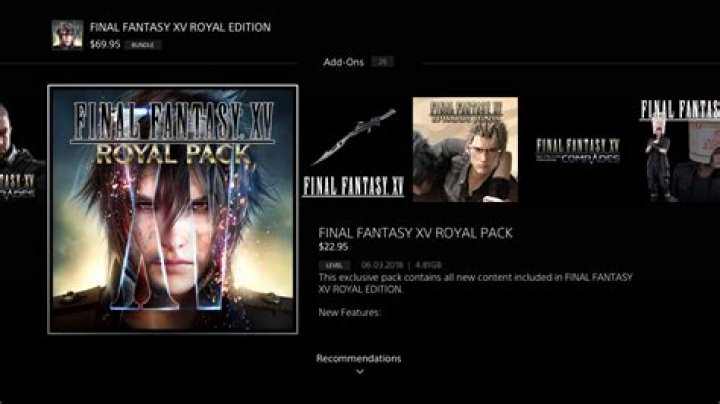 What DLC am I missing in the Royal Edition Pack and the Royal Edition Game?