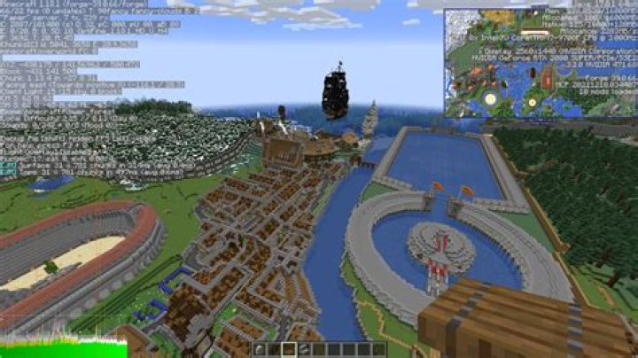 What do those orange stripes in the Lagometer mean in Minecraft?