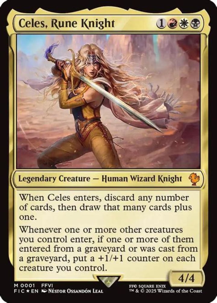 What does Celes' Runic command do?