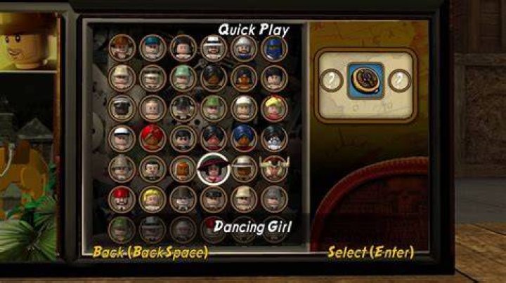 What does the "secret characters" extra in Lego Indiana Jones do?