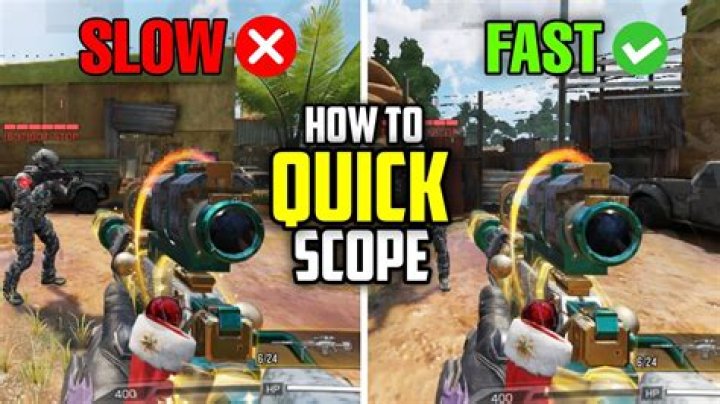 What is "quickscoping"?