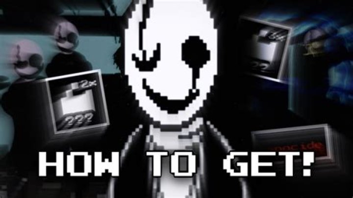 What is the easiest way to get the Gaster door in Undertale?