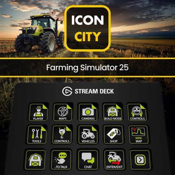 What is the meaning of symbols in Farming Simulator?