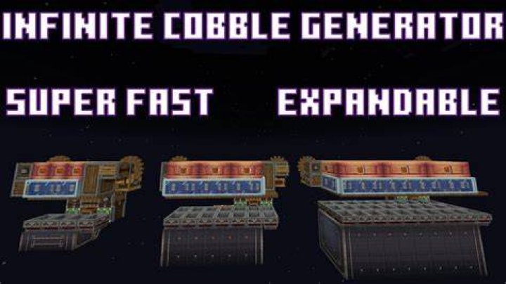 What is the most effective design for an infinite cobblestone generator?